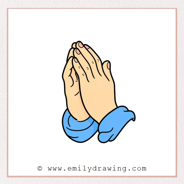 Preview of Praying Hands drawing